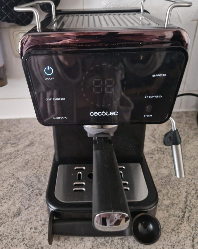 Cecotec power espresso touch  00269 Espressomachine, Ophalen, Espresso apparaat, Zo goed als nieuw, Gemalen koffie