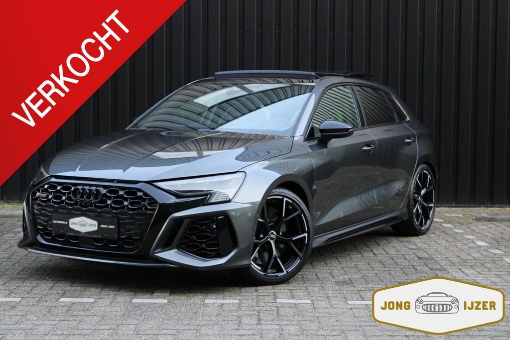 Audi RS3 Sportback 2.5 TFSI quattro PANO CERAMIC B&O HuD, Automaat, Adaptive Cruise Control, Gebruikt, RS3