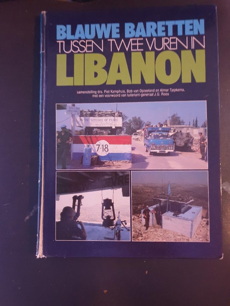 3 boeken van  Libanon, Ophalen of Verzenden, Landmacht, Nederland, Boek of Tijdschrift
