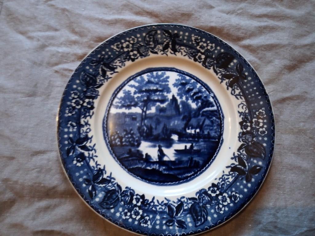 Wandbord Societe Ceramique Maastricht w.o. Hannibal, Ophalen of Verzenden