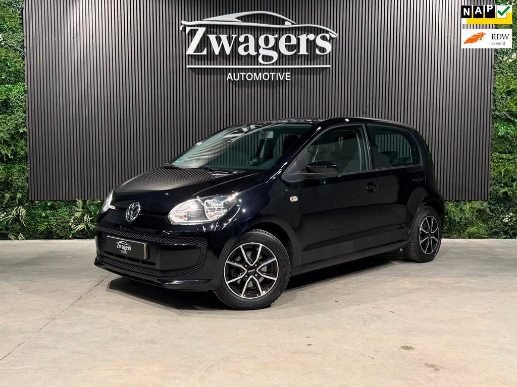 Volkswagen Up! 1.0 move up! BlueMotion | Navi | Airco | 5.dr, Auto's, Voorwielaandrijving, Euro 5, Stof, Gebruikt