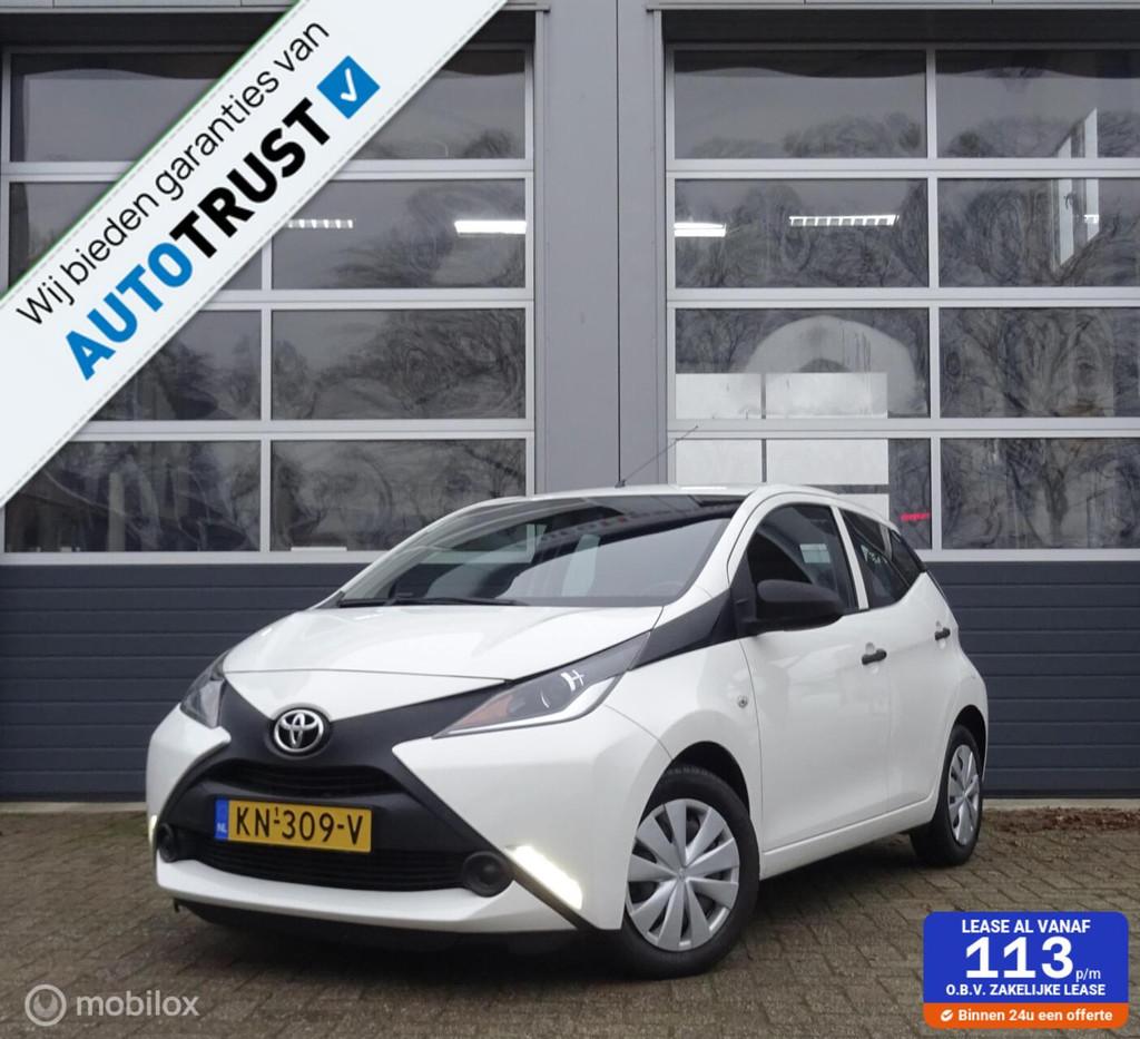 Toyota Aygo 1.0 VVT-i x CRUISE CONTROL|AIRCO, Auto's, Toyota, Voorwielaandrijving, Gebruikt, Euro 6, 4 stoelen