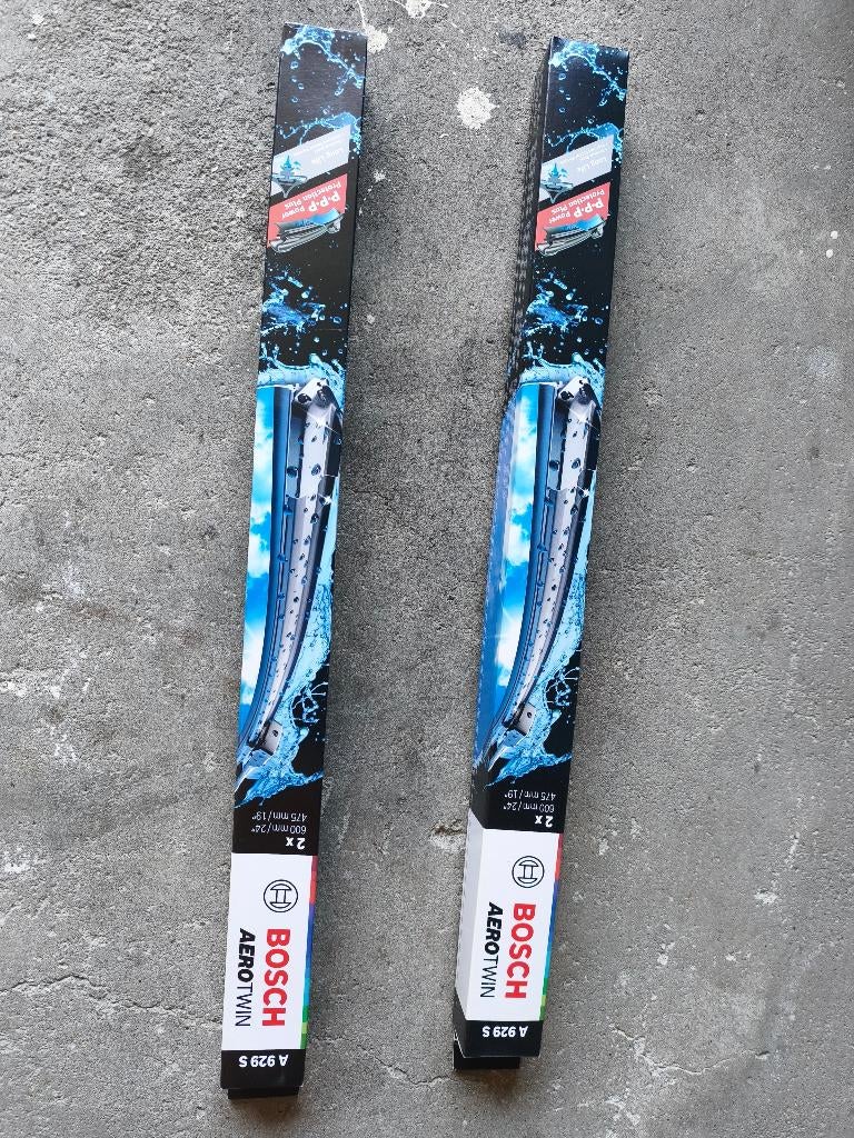 2X BOSH AEROTWIN 600mm and 475mm brand new, Ophalen, Nieuw