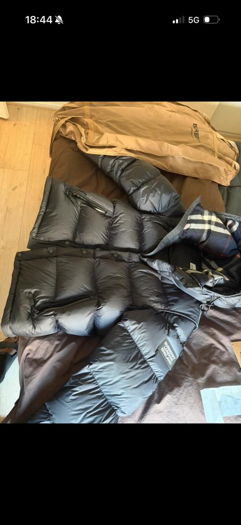 Zo goed als nieuw burberry jas!, Kleding | Heren, Jassen | Winter, Ophalen of Verzenden, Zo goed als nieuw, Maat 56/58 (XL), Blauw