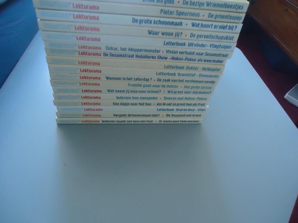 sesamstraat, Meerdere stripboeken, Verzenden, Gelezen