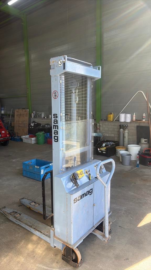 Stapelaar samag, Zakelijke goederen, Machines en Bouw | Heftrucks en Intern transport, 1000 tot 2000 kg, Ophalen, Handmatig, Stapelaar