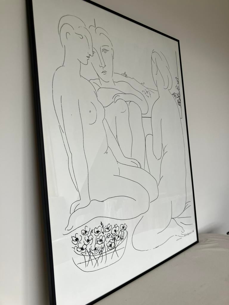 Groot ingelijst Kunstwerk Picasso Poster, Ophalen