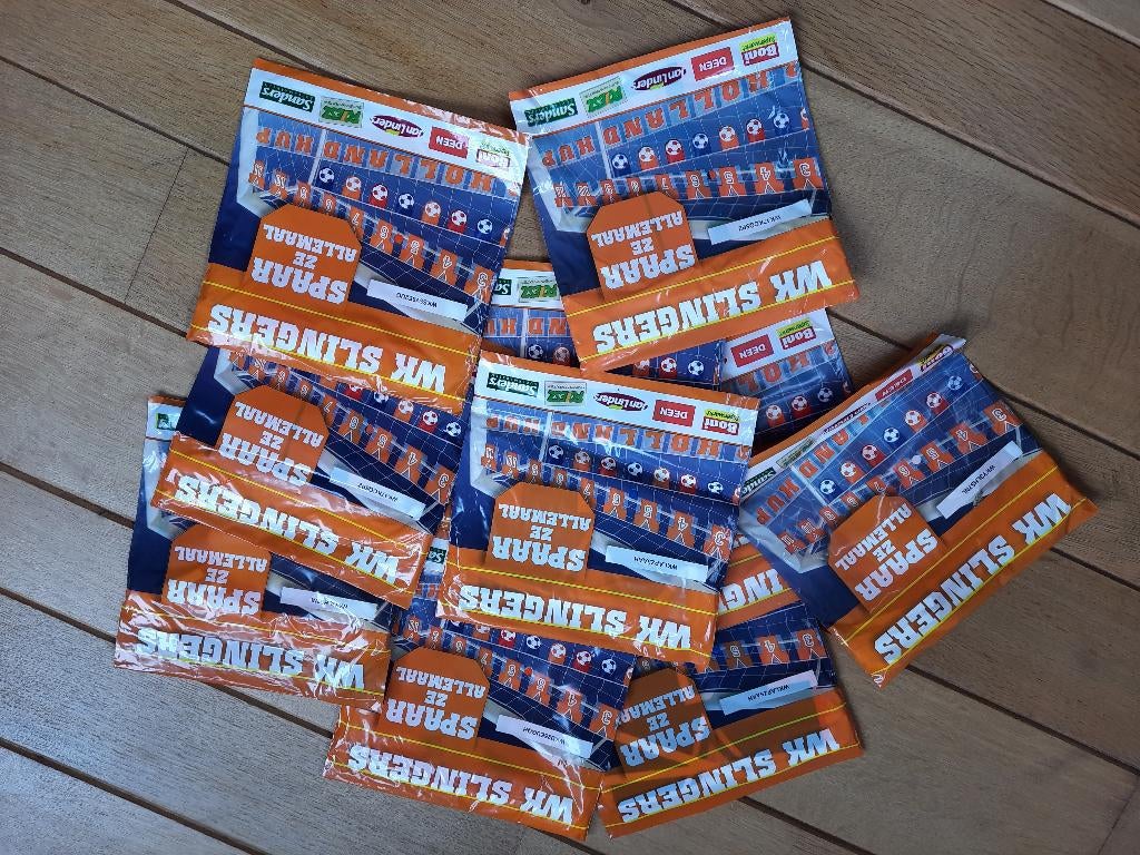 WK ORANJE VOETBAL Hup HOLLAND hup slingers, Ophalen of Verzenden, Versiering, Oranje of Koningsdag