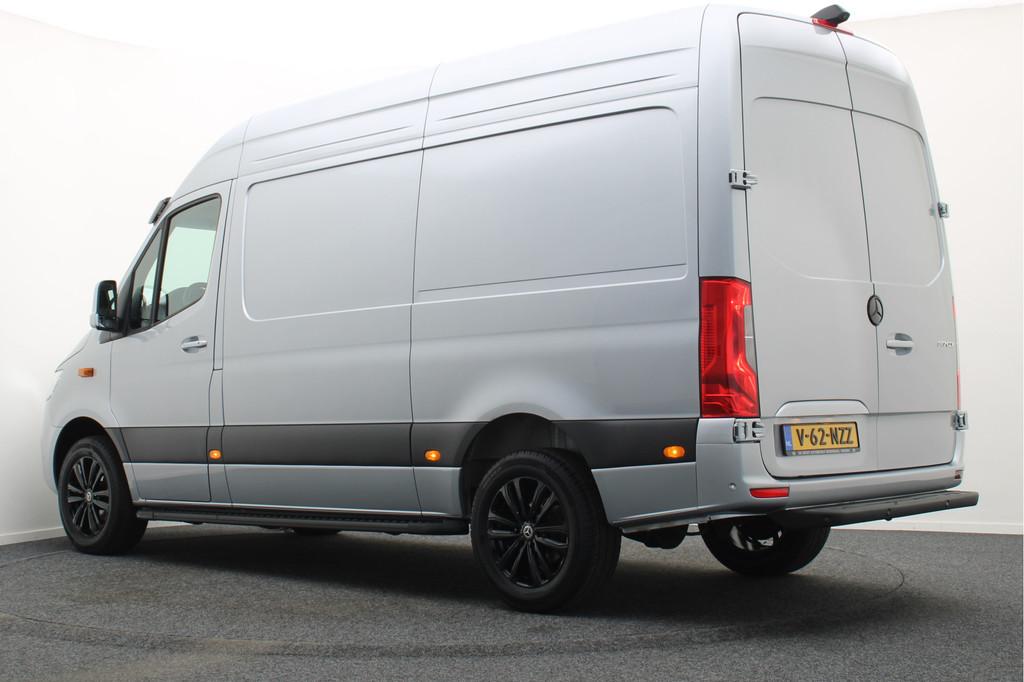 Mercedes-Benz Sprinter 317 L2H2 3-Zits, LED, Dodehoeksensor,, Automaat, Gebruikt, Zwart, 4 cilinders