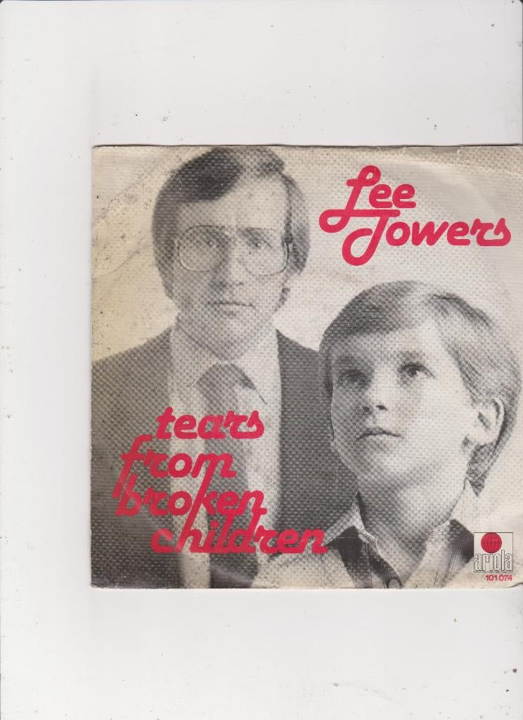 7" Single Lee Towers - Tears from broken children, Ophalen of Verzenden, Gebruikt, Pop