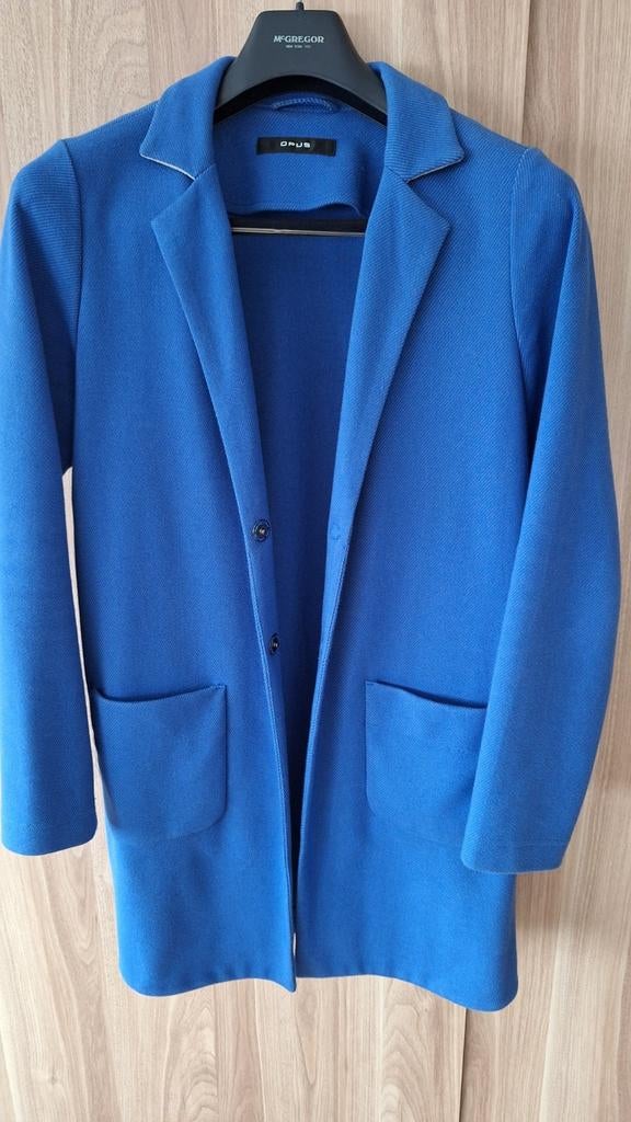 Blazer/Vest merk OPUS, Ophalen of Verzenden, Zo goed als nieuw, Maat 38/40 (M), Blauw