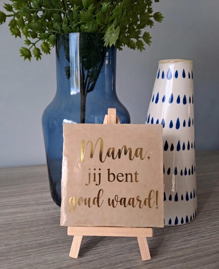 Moederdag tegel, Ophalen of Verzenden, Nieuw