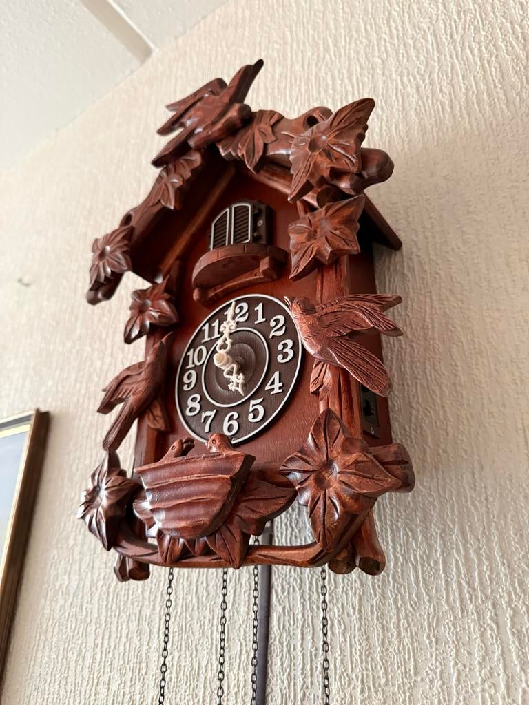 Prachtige Kwarts Koekoeksklok - Klassiek Design, Antiek en Kunst, Antiek | Klokken, Ophalen