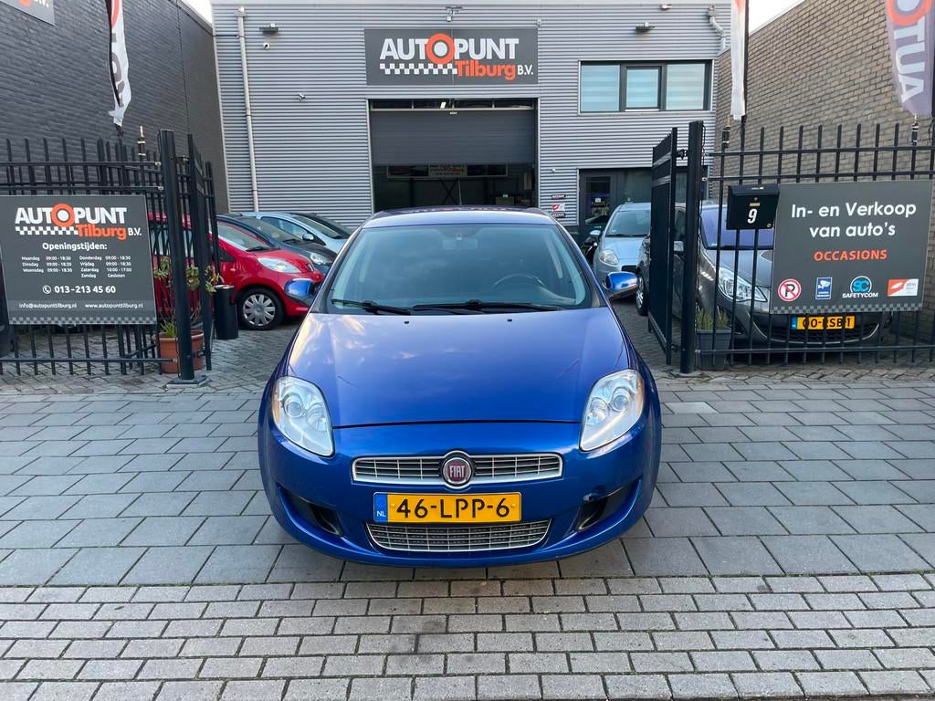 Fiat Bravo 1.4 T-Jet Dynamic Airco Navi PDC NAP APK, Voorwielaandrijving, Gebruikt, 4 cilinders, Blauw