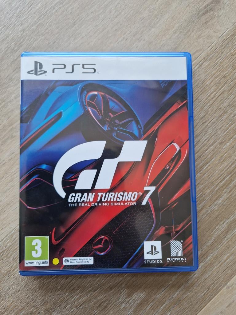 Gran Turismo 7 PS5, Spelcomputers en Games, Games | Sony PlayStation 5, Ophalen of Verzenden, Zo goed als nieuw, Racen en Vliegen