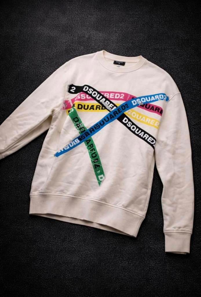 Dsquared2 Trui, Ophalen of Verzenden, Zo goed als nieuw, Maat 46 (S) of kleiner, Wit