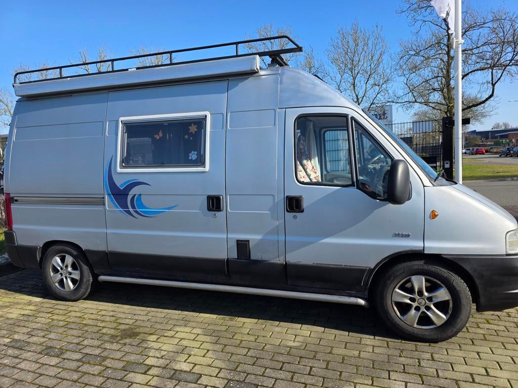 Peugeot Boxer Camper 2002 - Klaar voor avontuur!, Caravans en Kamperen, Overige merken, Ringverwarming, Luifel, Tot en met 3