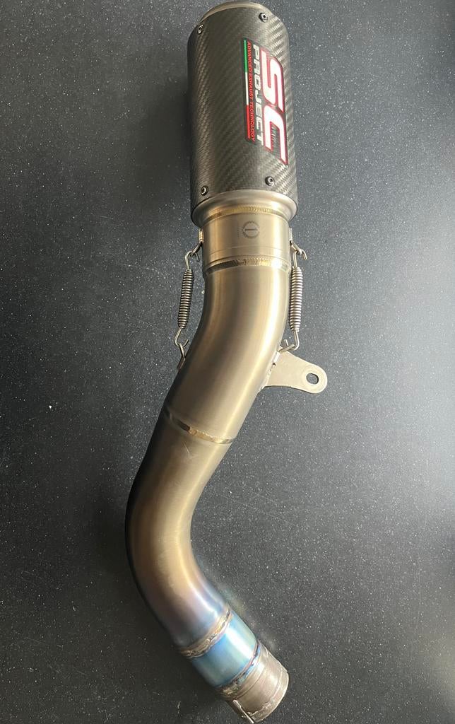 SC Project CR-T Uitlaat – Aprilia Tuono V4 1100 (2015–2016), Motoren, Ophalen of Verzenden