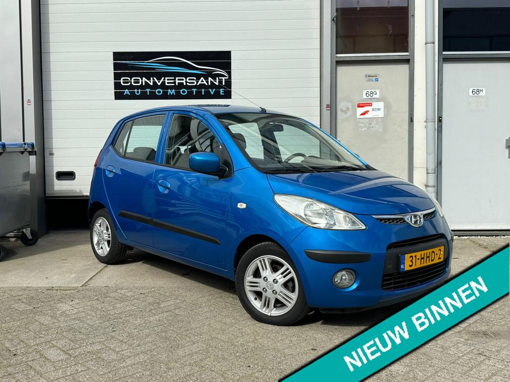 Hyundai I10 1.1 i-Catcher |1 EIG |NAP | AIRCO| 4X ELEC RAMEN, Auto's, Stof, Gebruikt, 31 €/maand, 4 cilinders