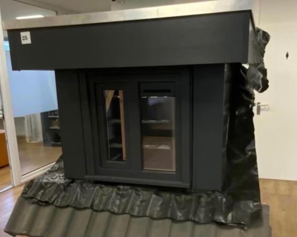 Dakkapel, Ophalen, Kunststof, Gebruikt, Dakkapel