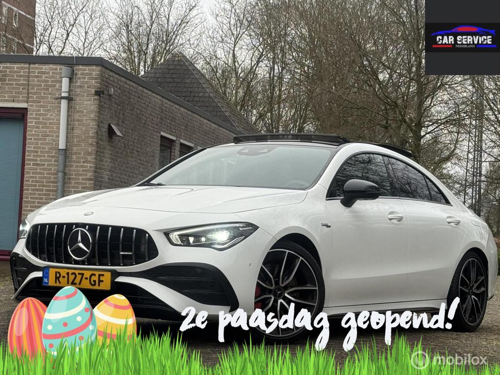 Mercedes CLA-klasse AMG 35 4MATIC Premium Plus/PANO/NWE APK/, Automaat, CLA, 1490 kg, Euro 6