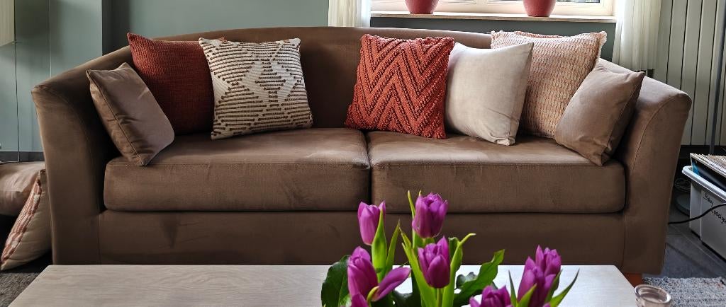 Gelderland designbanken 6005, Jan de Bouvrie, Ophalen, Gebruikt, 150 tot 200 cm, Tweepersoons