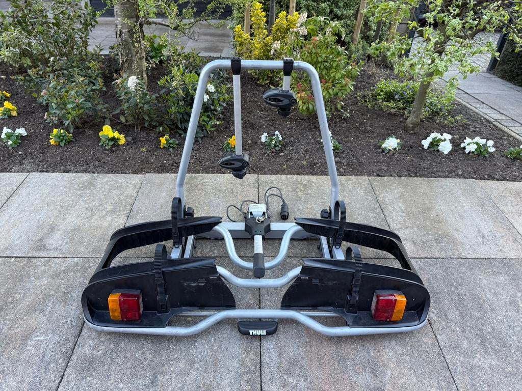 ZGAN Thule fietsdrager Europower - 916 voor E-Bike tot 60kg!, Elektrische fiets, Ophalen of Verzenden, Zo goed als nieuw, 2 fietsen