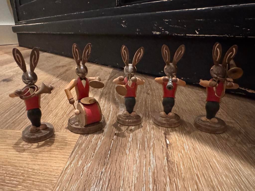 Erzgebirge paashazen orkest, Diversen, Ophalen of Verzenden, Zo goed als nieuw