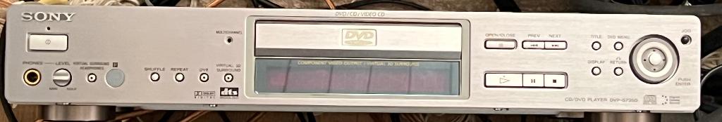 Sony Compact Disc Player DVP-S735D, Ophalen, Zo goed als nieuw, Sony