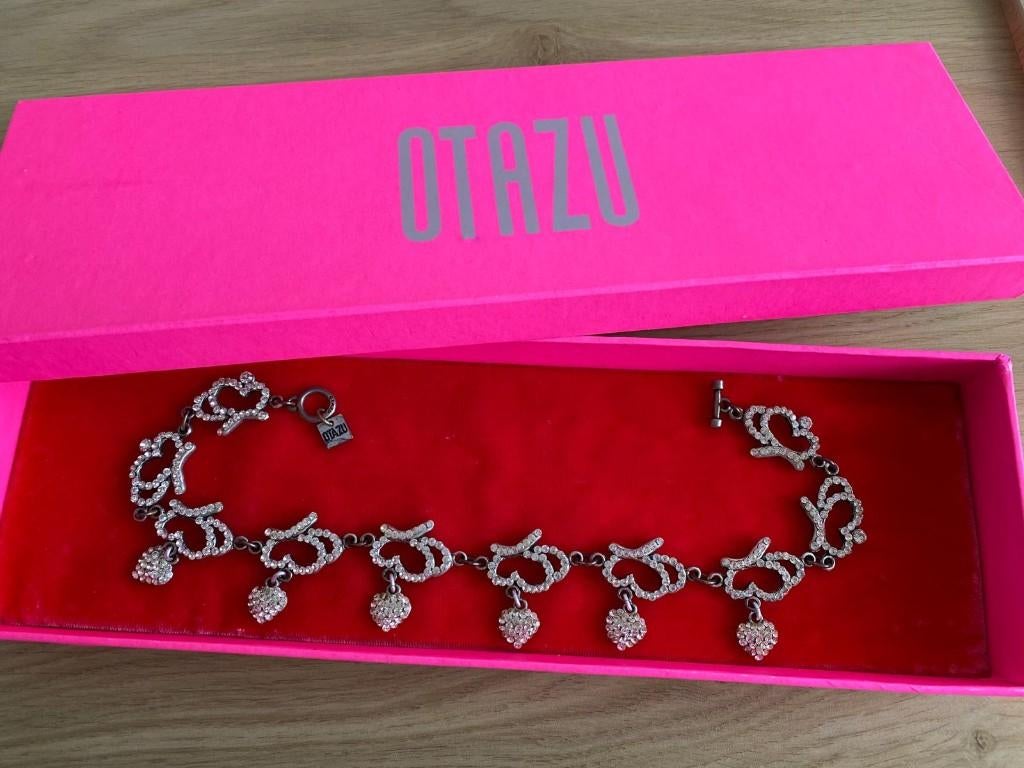 Otazu ketting in originele doos, Overige materialen, Verzenden, Zo goed als nieuw, Zilver