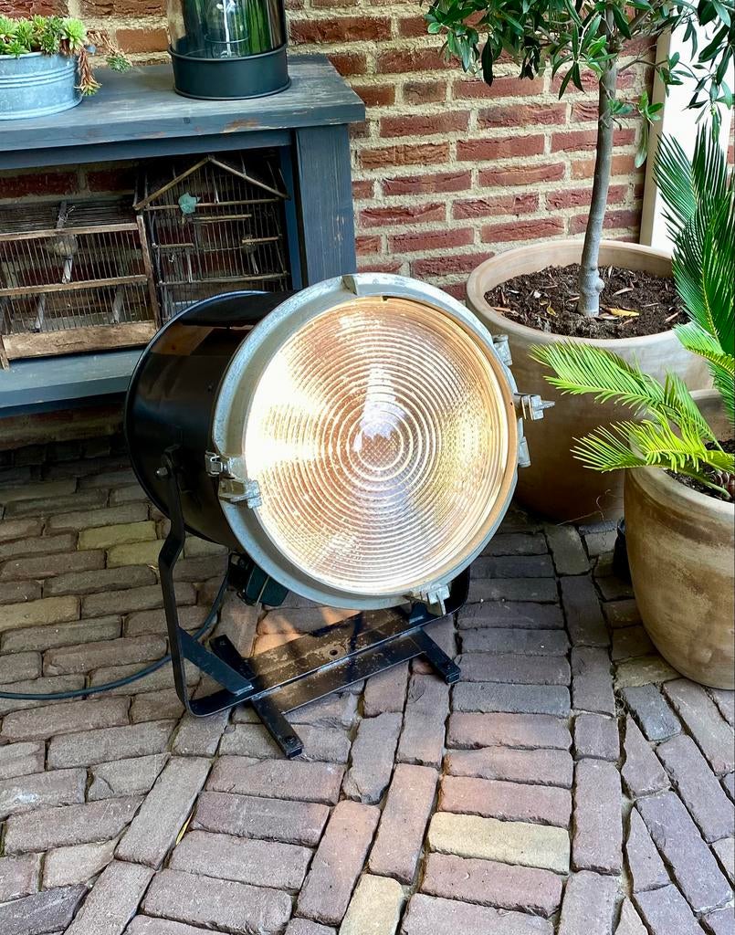 Groot model studiolamp A.E.Cremer Paris, Ophalen of Verzenden