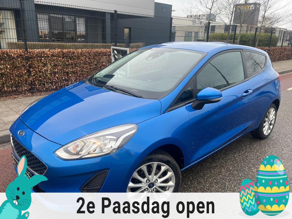 Ford Fiesta 1.1 Trend Airco Nieuwe Apk, Voorwielaandrijving, Stof, Gebruikt, Zwart