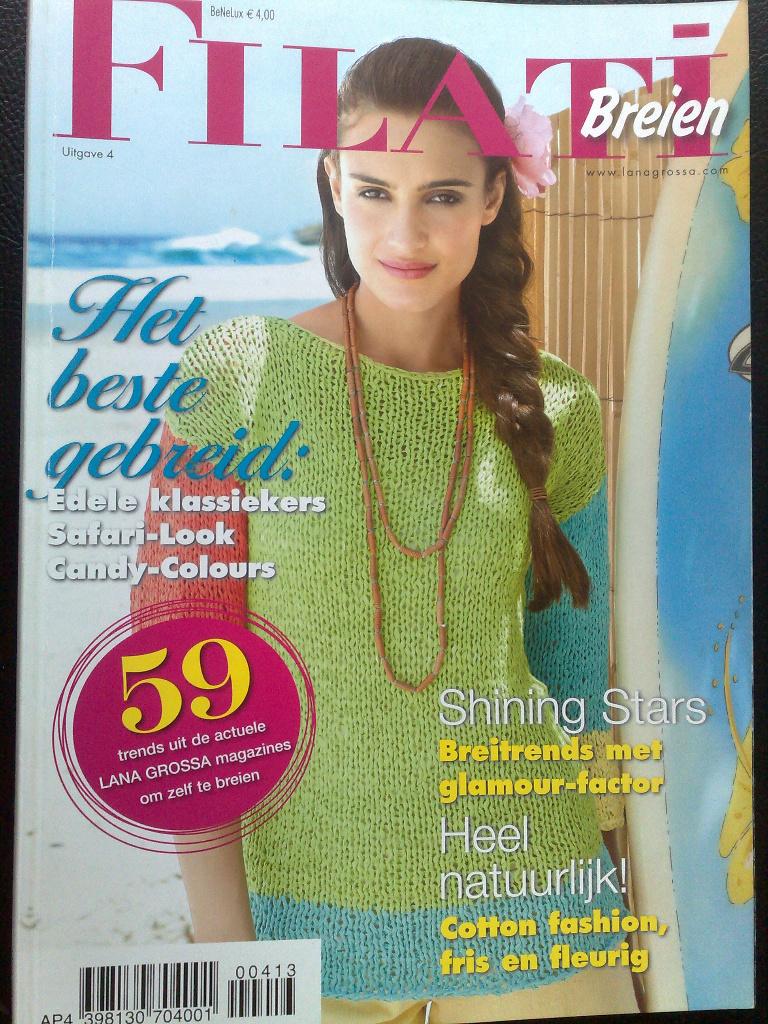 Lana Grossa Filati breien Uitgave 4, Verzenden, Zo goed als nieuw, Breien, Patroon of Boek