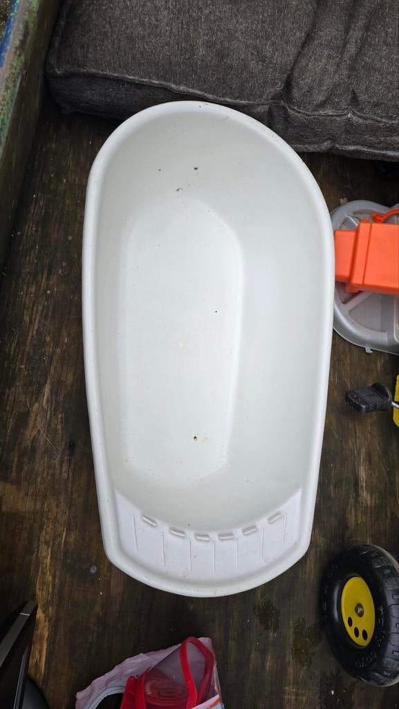 Baby badje wit, Kinderen en Baby's, Badjes en Verzorging, Gebruikt, Badje, Overige merken, Standaard, Ophalen of Verzenden