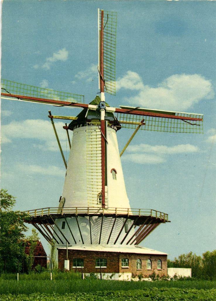 De Graanhalm te Haamstede op Schouwen - 1983 - beschreven, Verzamelen, Ansichtkaarten | Nederland, Ongelopen, Noord-Brabant, Voor 1920