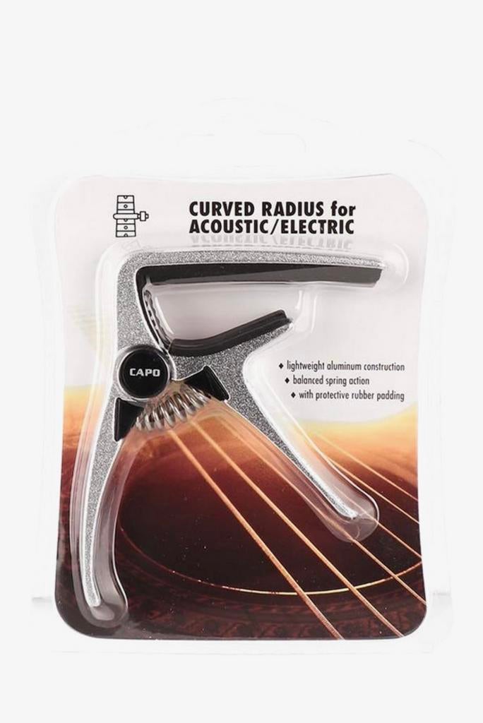 Aluminium Capo Nieuw!, Ophalen of Verzenden, Nieuw, Akoestische gitaar