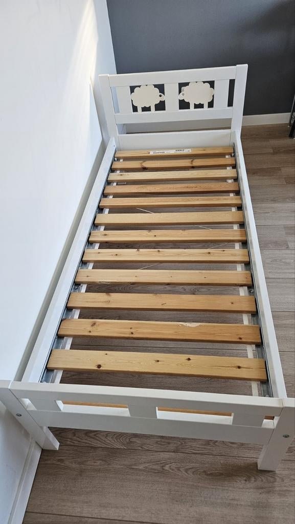 Kritter Ikea kinderbed inclusief matras en toebehoren., Gebruikt, 140 tot 160 cm, Minder dan 70 cm, Ophalen