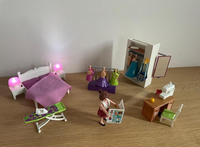 Playmobil slaapkamer 70208, Ophalen of Verzenden, Zo goed als nieuw, Meisje