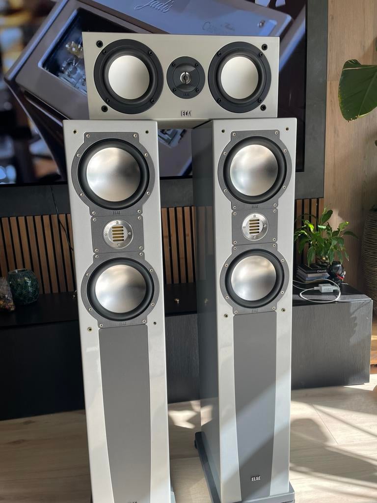 ELAC FS 208.2 Luidsprekers en elac center, Overige merken, Gebruikt, Ophalen of Verzenden, 120 watt of meer