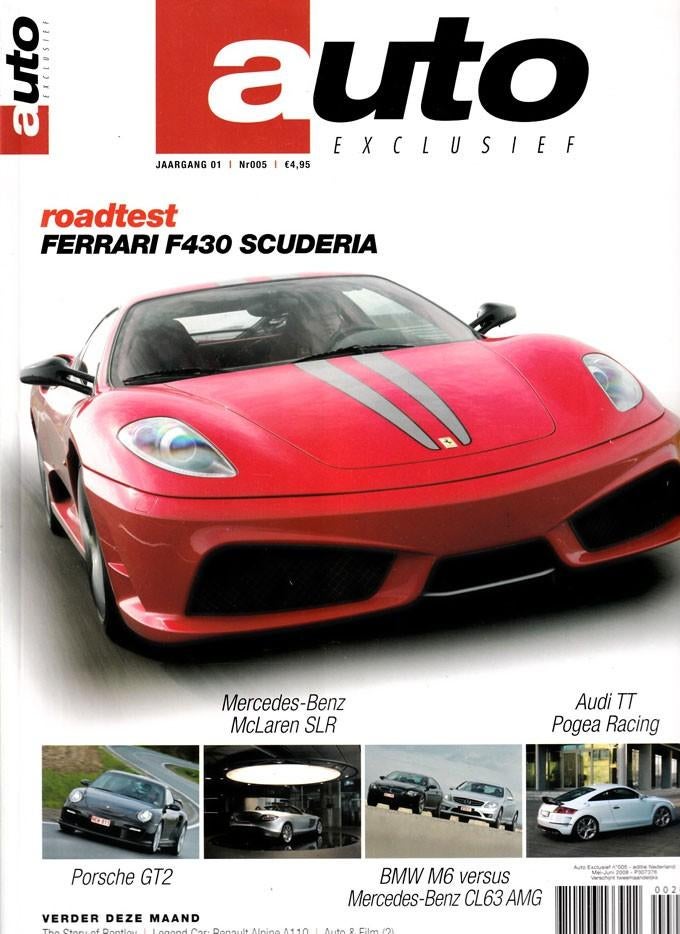 Auto Exclusive 5 2008 : Ferrari F430 - Porsche 911 GT2, Boeken, Ophalen of Verzenden, Gelezen, Algemeen
