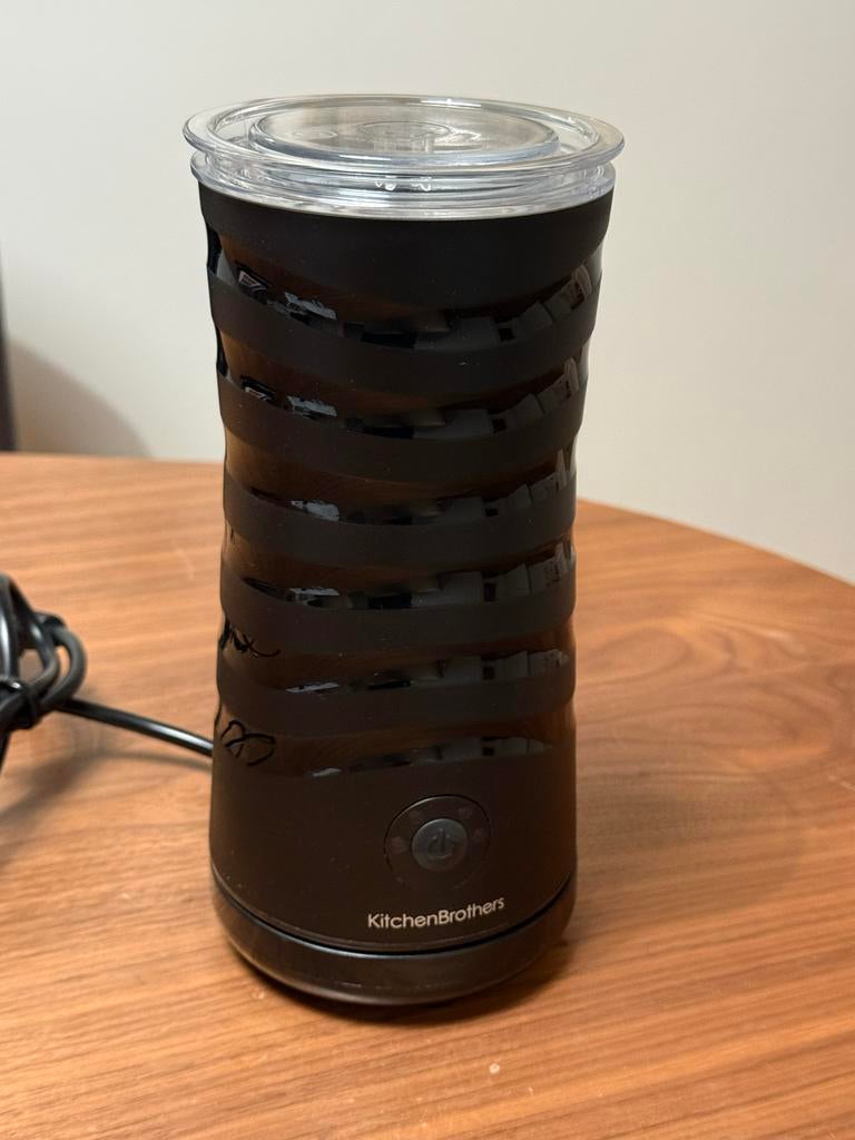 Kitchen Brothers melkopschuimer, Ophalen of Verzenden, Zo goed als nieuw, Elektrische melkopschuimer