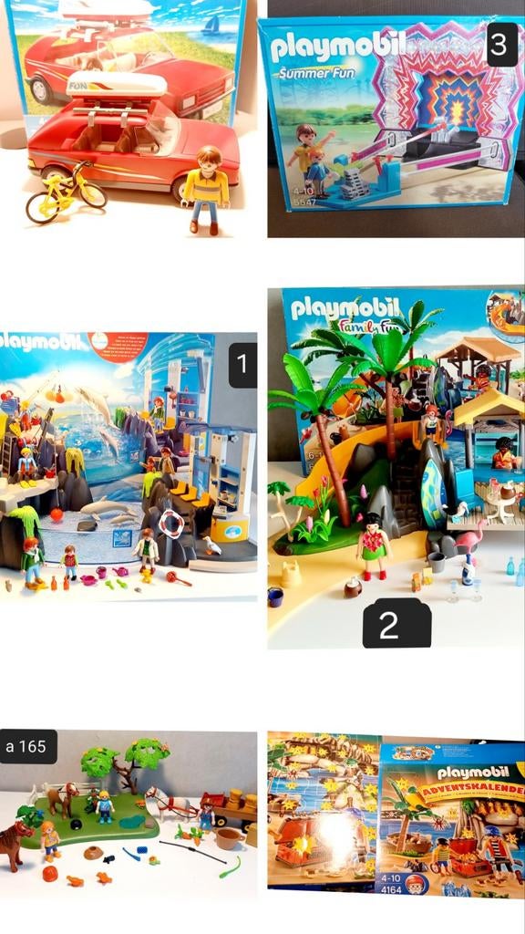 Mooie Playmobil sets compleet in originele doos, Ophalen of Verzenden, Zo goed als nieuw, Complete set