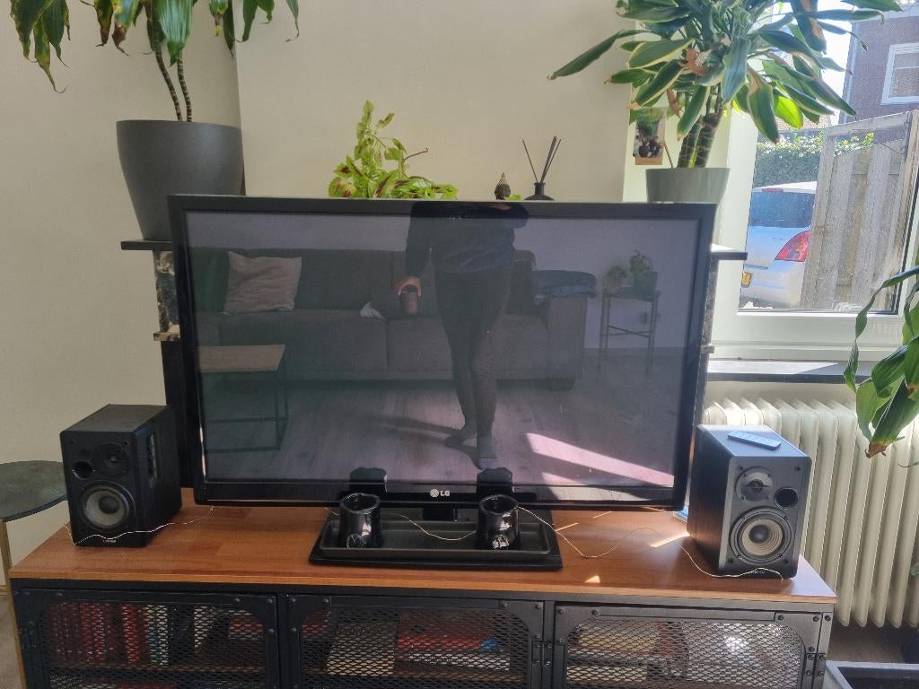 Lg plasma tv, in hele goede staat, Ophalen, LED, HD Ready (720p), 80 tot 100 cm