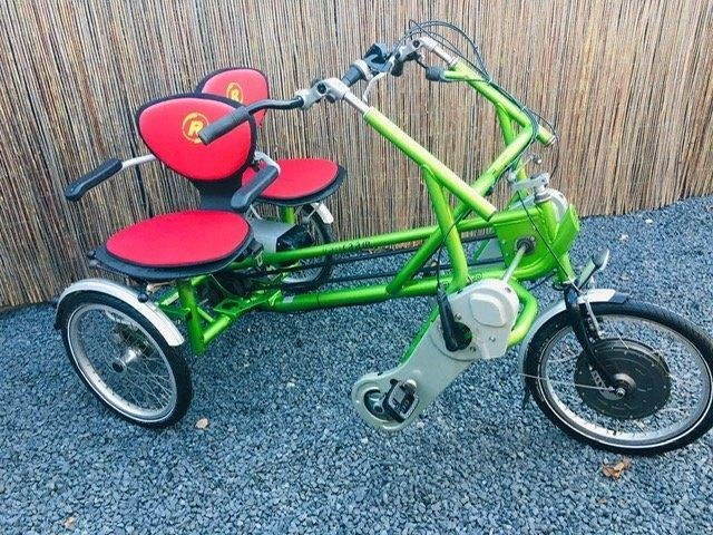 Van Raam Fun2go duofiets met draaistoel en leuningen, Ophalen of Verzenden, Gebruikt