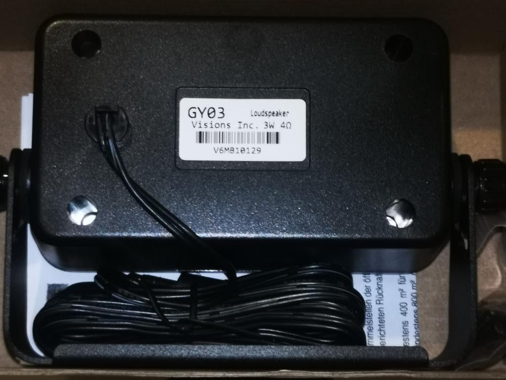 Xiegu GY03 Speaker high quality, Ophalen of Verzenden, Nieuw