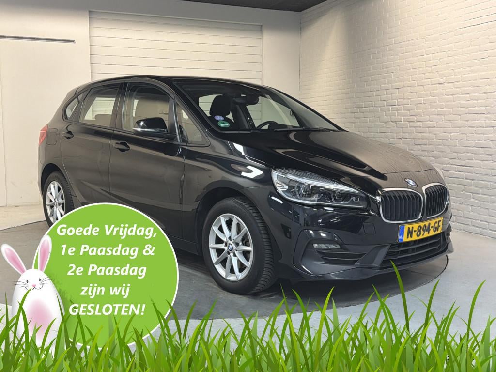 BMW 2 Serie Active Tourer 218i Head-up | Hoge instap | NL Au, 136 pk, Gebruikt, Euro 6, Zwart