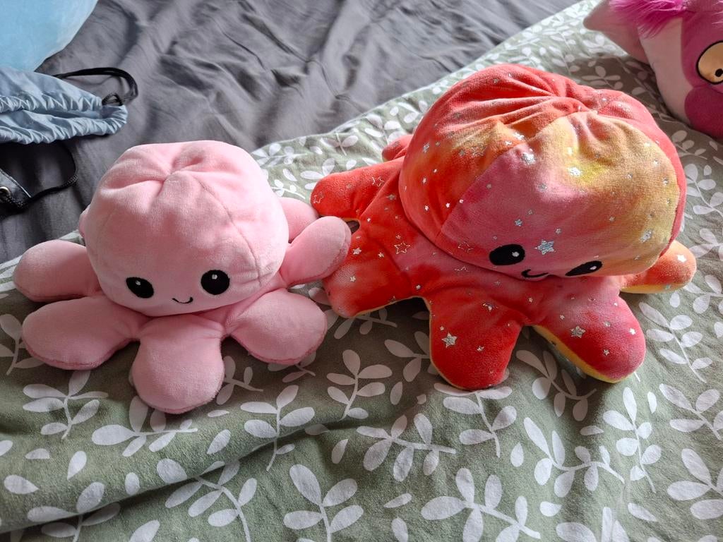 Knuffels octopus, Ophalen of Verzenden, Zo goed als nieuw, Overige typen