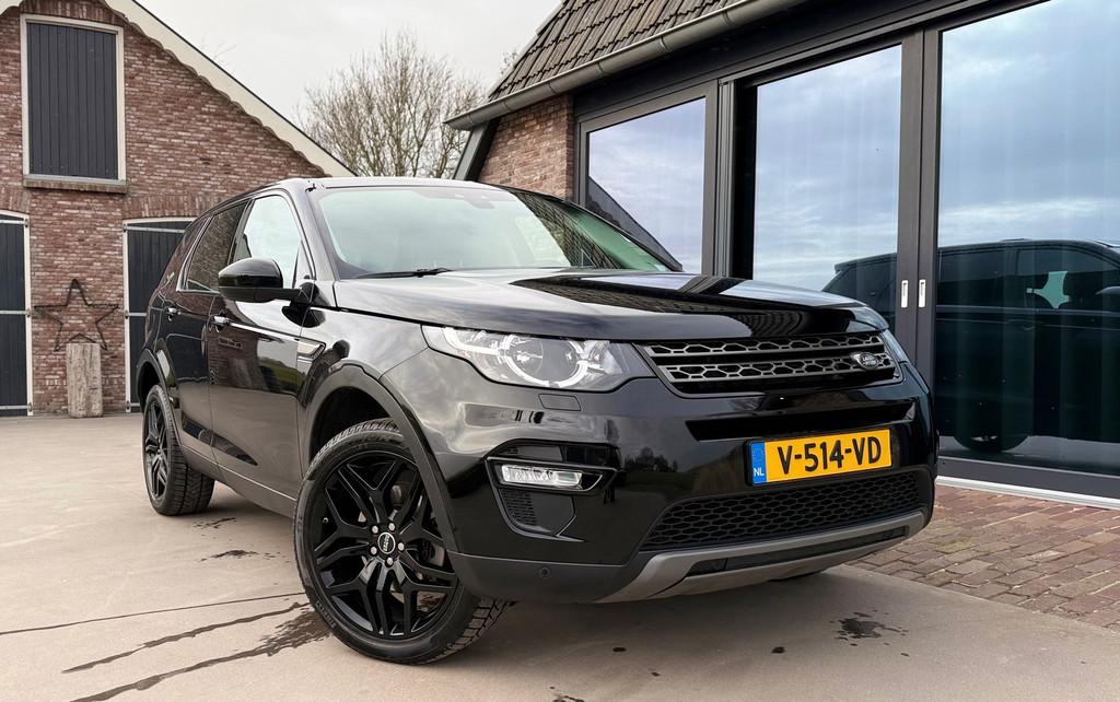 Land Rover Discovery Sport 2.0 TD4 SE Dealer onderhoud 2019, Auto's, Automaat, 4 cilinders, Zwart, Origineel Nederlands