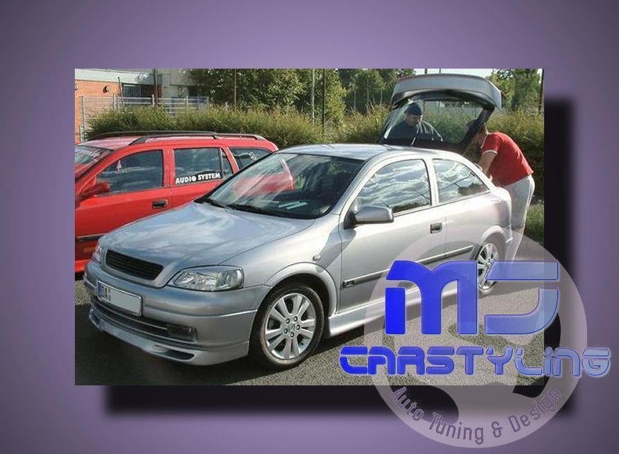 Opel Astra G - Voorbumper spoiler, Auto diversen, Tuning en Styling, Ophalen of Verzenden, MJ-Carstyling, Info@mj-carstyling.net