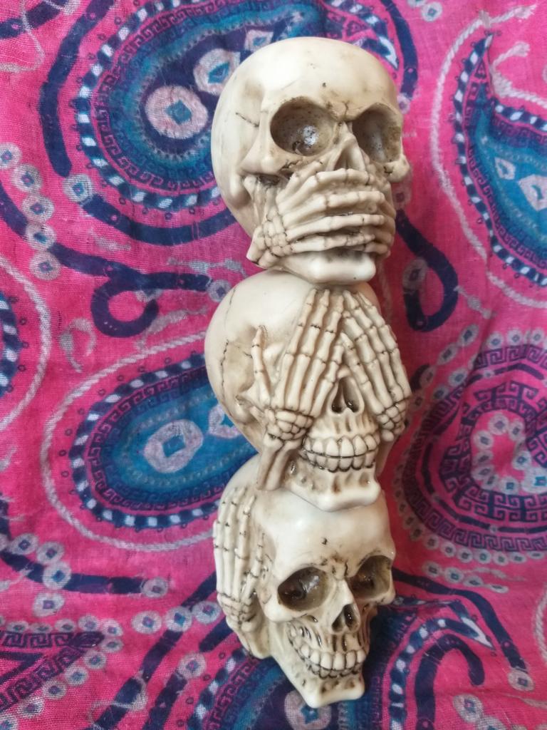 Skull decoratie,,, de prijs is 3 voor, Ophalen of Verzenden